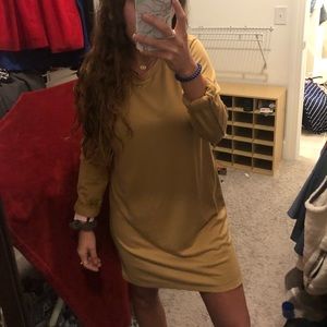 Forever 21 yellow dress